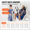 VEVOR Patient Lift U-Sling with Head Support- Medium Size, Divided Leg Transfer Sling for Bathing, Patient Lift Medical Sling for Elderly, Disabled, Bedridden, 600LBS