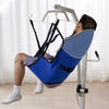 VEVOR Patient Lift U-Sling with Head Support- Medium Size, Divided Leg Transfer Sling for Bathing, Patient Lift Medical Sling for Elderly, Disabled, Bedridden, 600LBS