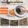 VEVOR 2PCS Microwave Splatter Covers, 10.4" Collapsible Microwave Lid for Food, 300°F Heat-Resistant PP Splatter Guard for Plate Dish, Multi-Use Kitchen Colander Gadget for Washing Fruits Vegetables