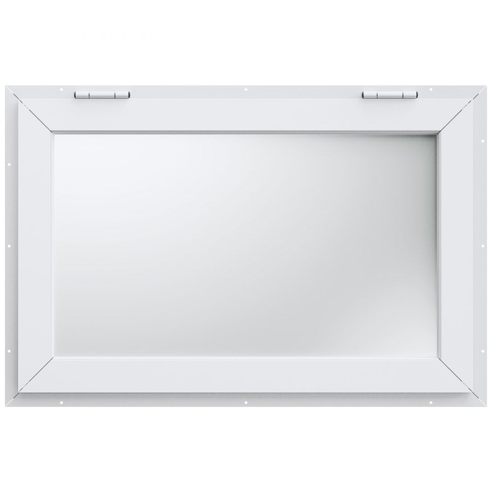 VEVOR Concession Window for Food Truck, 36"x24" Aluminum Alloy Food Truck Service Window, Up to 85 Degrees Stand Serving Window with Awning Door & Drag Hook,  for Food Trucks Concession Trailers