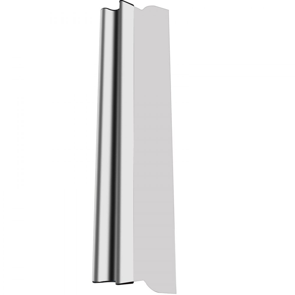 VEVOR Drywall Skimming Blade Set,10\"+16\" +24\" Blades,European Stainless Steel Construction Knife, Aluminum Blade Profile Smoothing Knockdown Spatula for Gyprock/Drywall/Wall-Board