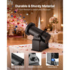 VEVOR Electric Confetti Machine with LED Lights, 1500W Powerful Output Confetti Cannon Launcher, DMX512, Manual & Remote Control, Portable Confe-tti Shooter for Wedding Christmas Event Show Stage