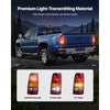 VEVOR Tail Light Assembly Compatible with 1999-2003 Chevy Silverado 1999-2006 GMC Sierra 1500 1500 HD 2500 2500 HD 3500, 2007 GMC Sierra Classic Driver & Passenger Side Taillights without Bulbs (2PCS)