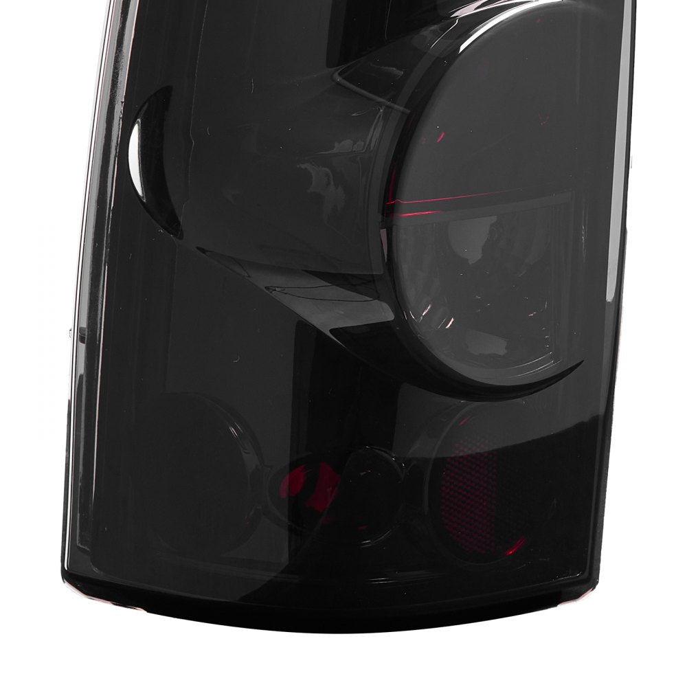 VEVOR Tail Light Assembly Compatible with 1999-2006 Chevy Silverado 1500 2500 3500, 1999-2003 GMC Sierra 1500 2500 1500/2500 HD, 2PCS Left & Right Side Taillights Rear Brake Lamps without Bulbs
