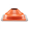 VEVOR 2 PCs Roof Pipe Flashing Boots, Fit Pipe OD 6-1/4" - 11-3/4", Flexible Silicone Roofing Jack Pipe Flashing, High Temp -101℉ - 437℉, Square Metal Base, for Chimney, Wood Stove & Outdoor Vent Pipe