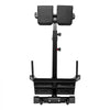 VEVOR Roman Chair Hyperextension Bench, 350 lbs Adjustable Extension Machine, Multi-Function Exercise Equipment for Glute, Hamstring, Lower Back, and Ab Workout, Fitness Weight Bench for Home Gym