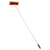 VEVOR Snow Roof Rake, 17.7 in Foam Blade, 7.3-18.4 ft Adjustable Roof Snow Scraper, Extension Tubes & Non-Slip Handle, Lightweight Snows Removal Tool for House Leaves Debris Clearing