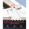 VEVOR Snow Roof Rake, 26 in Aluminum Blade, 7.5-20 ft Adjustable Roof Snow Scraper with Wheels, Anti-Slip Handle Snows Removal Tool, Lightweight House Rooftop Rake for Leaves Debris Removal