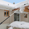 VEVOR Snow Roof Rake, 26 in Aluminum Blade, 7.5-20 ft Adjustable Roof Snow Scraper with Wheels, Anti-Slip Handle Snows Removal Tool, Lightweight House Rooftop Rake for Leaves Debris Removal