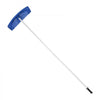 VEVOR Snow Roof Rake, 24 in PP Plastic Blade, 3.8-18.2 ft Adjustable Roof Snow Scraper with Wheels, Anti-Slip Handle Snows Removal Tool, Lightweight House Rooftop Rake for Leaves Debris Removal