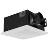 VEVOR Bathroom Exhaust Fan, 110 CFM Bathroom Vent, 1.5 Sones Low-Noise, Premium Motor Ceiling Fan, Standard 4-inch Duct Interface for Laundry Room, Storage Room, Home Ventilation, White