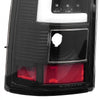 VEVOR Tail Light Assembly Compatible with 2003-2006 Chevy Silverado 1500 1500 HD 2500 2500 HD 3500, 2007-2007 Chevy Classic, 2PCS Driver & Passenger Side LED Taillight Brake Lamps with Bulbs, Black