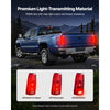 VEVOR Tail Light Assembly Compatible with 1988-1999 Chevy/GMC C/K 1500 2500 3500, 1992-1999 Chevy/GMC Suburban 1500/2500, 2PCS Left & Right Side Taillight Rear Brake Lamps with Halogen Bulbs