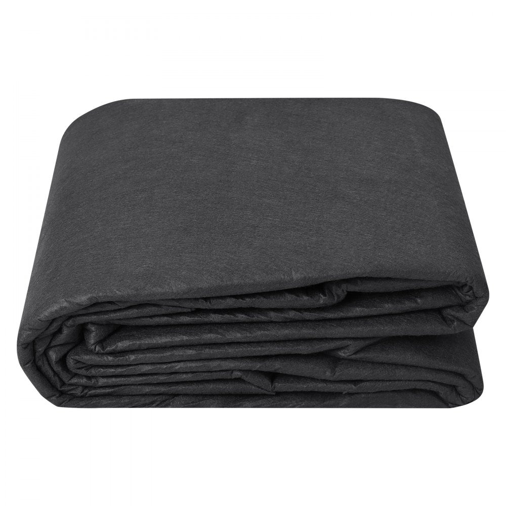 VEVOR Driveway Fabric, 15x20FT Non Woven Geotextile Fabric for Landscaping, Heavy Duty Garden Weed Barrier Fabric, 4OZ Landscape Fabric, French Drains Drainage Fabric, Ground Cover Weed Control Fabric