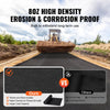 VEVOR Non Woven Geotextile Fabric Under Gravel, 6x50FT 8OZ Driveway Fabric Landscape Fabric, Heavy Duty Weed Barrier Fabric, Ground Cover Weed Control Fabric, French Drains Drainage Fabric, Black