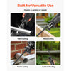 VEVOR Corded Reciprocating Saw, 120 Volt 7.5 Amp, 2800 SPM Variable Speed, 1-1/8 inch Stroke Length, Electric Reciprocating Saw with 8 Blades and Carrying Bag, for Wood, Metal, and Plastic Cutting
