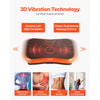 VEVOR Vibration Plate Exercise Machine, Whole Body Vibrating Platform for Lymphatic Drainage and Weight Loss, Home Workout Fitness Equipment with 2 Resistance Bands, Body Shaker for Women Men, Orange