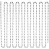 VEVOR Proof Coil Chain, 1/8" x 100', 330 lbs Safe Working Load, Zinc Plated Proof Tested Coil Chain with Two Quick Links, Galvanized Carbon Steel Link Chain for Towing, Hanging, Camping, Pet Towing