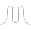 VEVOR Proof Coil Chain, 1/8" x 33', 350 lbs Safe Working Load, Zinc Plated Proof Tested Coil Chain with Two Quick Links, Galvanized Carbon Steel Link Chain for Towing, Hanging, Camping, Pet Towing