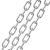 VEVOR Proof Coil Chain, 5/16" x 92', 1667 lbs Safe Working Load, Zinc Plated Proof Tested Coil Chain with Two Quick Links, Galvanized Carbon Steel Link Chain for Towing, Hanging, Camping, Pet Towing