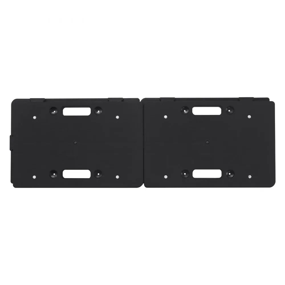 VEVOR Furniture Dolly, 500 lbs Capacity Each Count, Furniture Mover with Wheels, Portable Moving Rollers 4 Wheels Heavy Duty, Small Flat Dolly Cart with Interlocking for Heavy Furniture, 2 Pack, Black