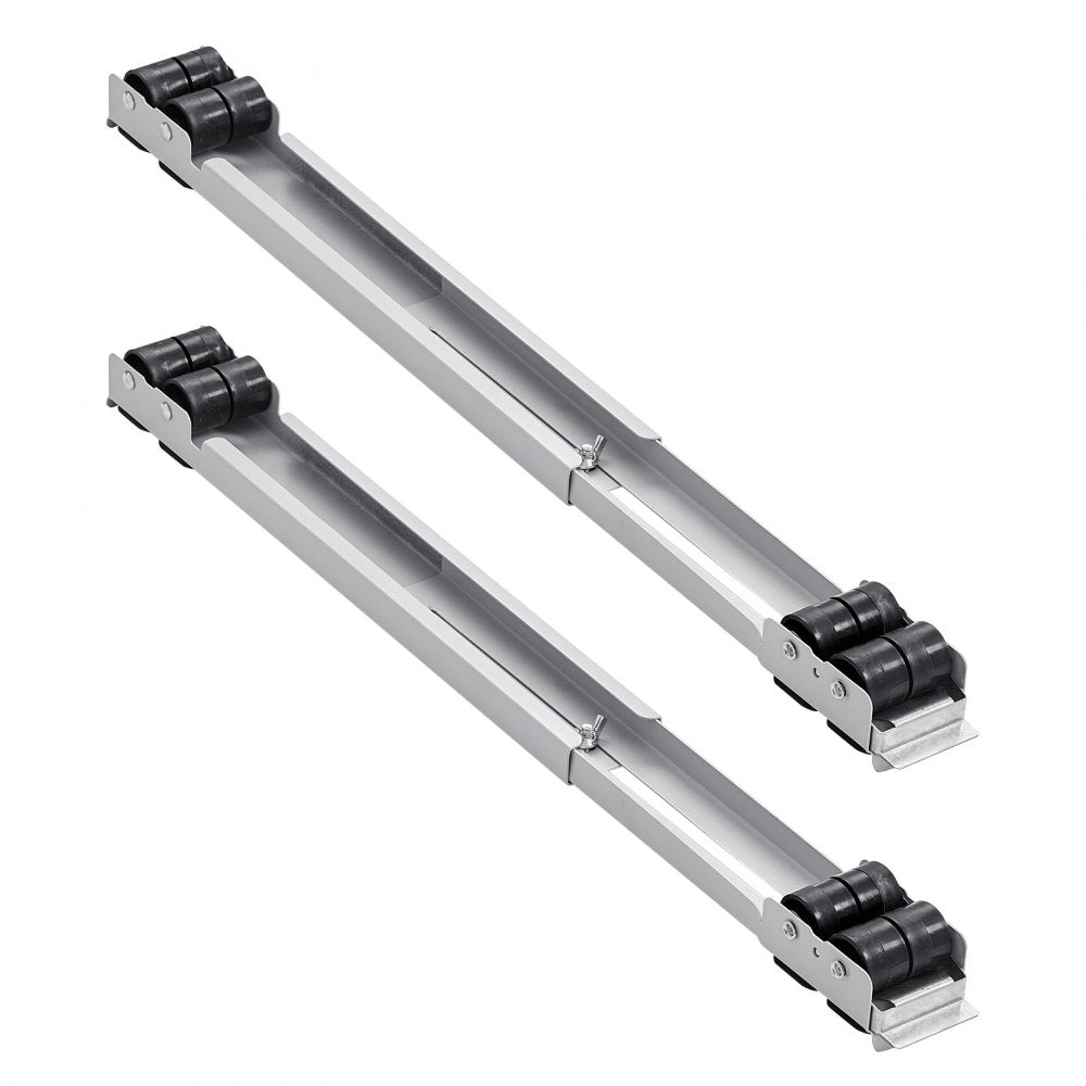 VEVOR Heavy Duty Furniture Appliances Rollers, 660 lbs Total Load, Extendable Appliance Rollers Mobile Washing Machine Base, Fridge Stand Dolly Movers for Refrigerators, Dryers, Dishwashers, White