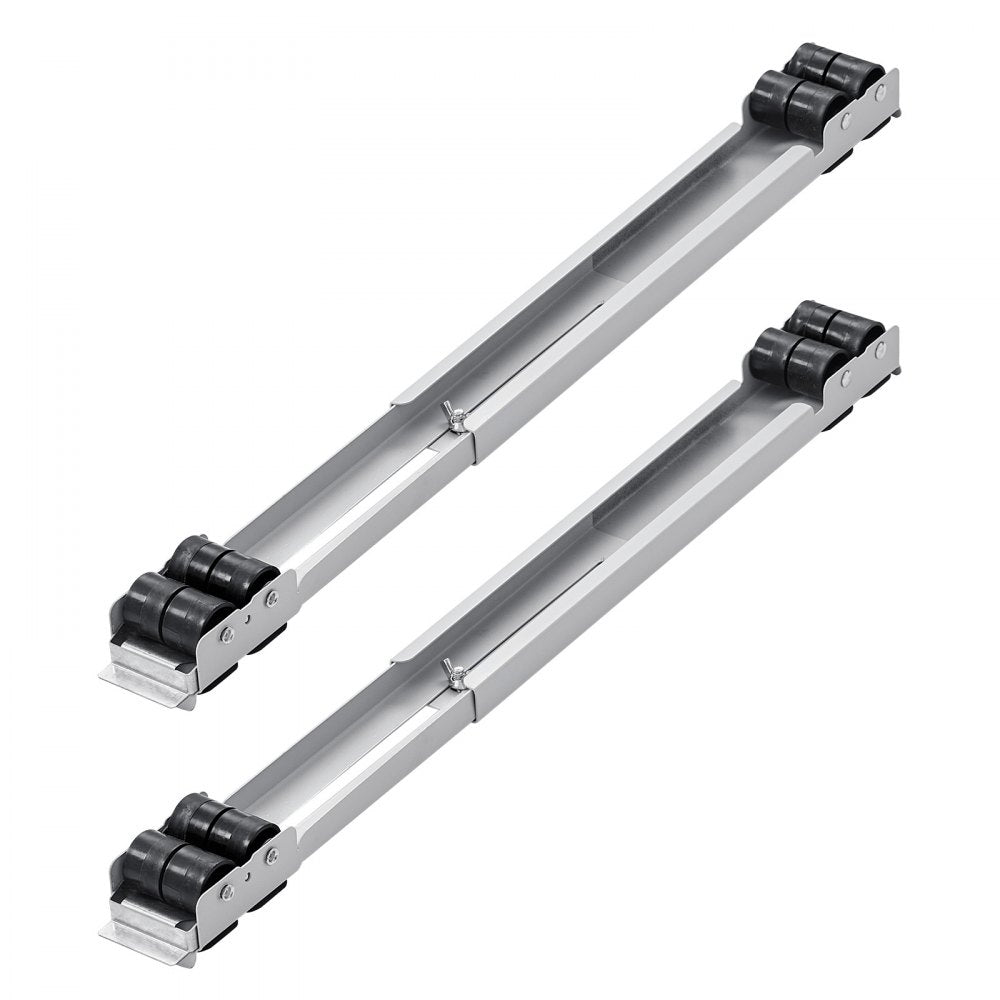 VEVOR Heavy Duty Furniture Appliances Rollers, 660 lbs Total Load, Extendable Appliance Rollers Mobile Washing Machine Base, Fridge Stand Dolly Movers for Refrigerators, Dryers, Dishwashers, White