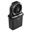 VEVOR Misting Fan, More than 2700RPM Motor Mister Fan, Mister Cooling Fans with 2.38 gal Water Tank, 10000mAh Battery, 4-Speed Wind & 5 Lighting Modes, Water Cooling Fans for Indoor, Outdoor, Patio