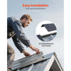 VEVOR Foam Closure Strips, Metal Roof Outside Closure Strip with 2 Rolls of Butyl Tape, High-Density EVA Exterior Roofing Foam Strips, for Roof Insulation, Noise Reduction & Waterproof (20 Pieces)