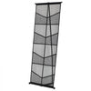 VEVOR Brochure Display Stand, 4-Tier 8 Pockets Mesh Literature Display Holder, Floor Standing Magazine Newspaper Catalog Rack, Lightweight and Portable with Carrying Bag for Shop Exhibitions Office