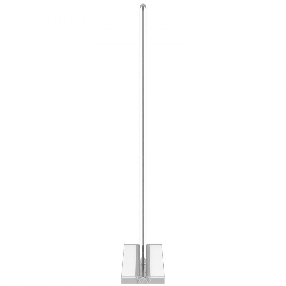 VEVOR Acrylic Sign Holder, 6 Pack 8.5 x 11-inch Brochure Display Holders, T-Shape Double Sided Display Sign Stand, Clear Acrylic Table Menu Photo Paper Holder for Restaurant Office Wedding Bar