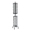 VEVOR Greeting Cards Display Rack, 32 Pockets Rotating Postcard Brochure Display Stand, 360° Spinning Card Display Rack with Sign Holder & 4 Wheels (2 Lockable) for Exhibitions Office Trade Show