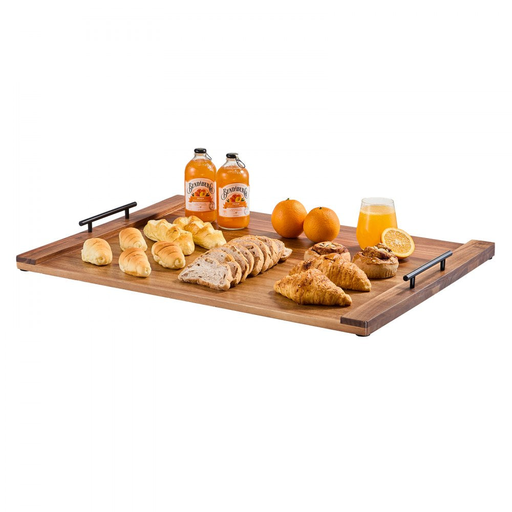 VEVOR Noodle Board Stove Cover, Stove Top Cover Board for Gas Burner & Electric Stove, Acacia Wood Cutting Board with Handles, RV Stovetop Cover/ Kitchen Sink Cover for Counter Space & Tray, Natural