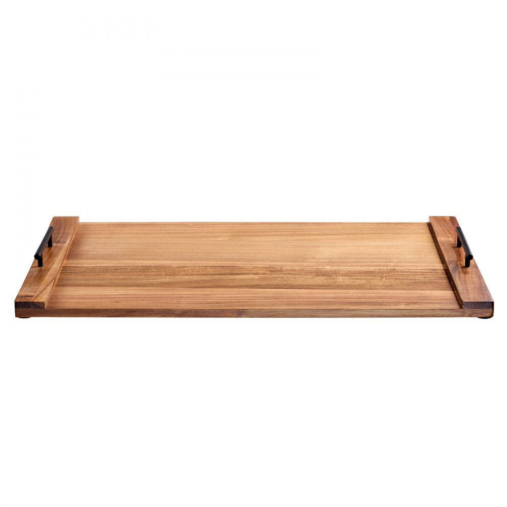 VEVOR Noodle Board Stove Cover, Stove Top Cover Board for Gas Burner & Electric Stove, Acacia Wood Cutting Board with Handles, RV Stovetop Cover/ Kitchen Sink Cover for Counter Space & Tray, Natural