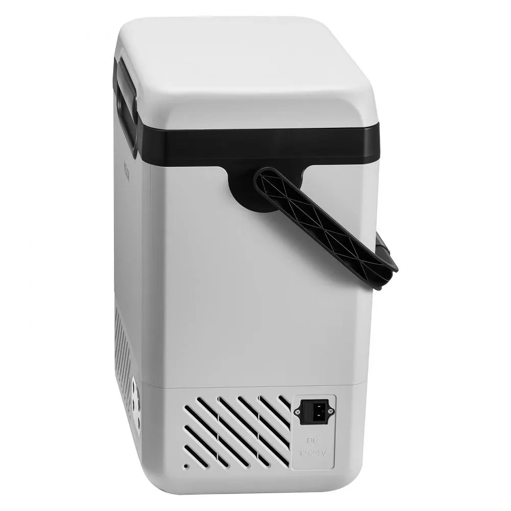 VEVOR 12 Volt Refrigerator, 12.68 QT/ 12L Car Fridge, Portable Electric Freezer Compressor with Handle, 12V/24V DC 100-240V AC, -4°F to 68℉/-20℃ to 20℃, for Truck Van RV SUV Boat Travel Camping