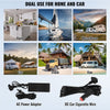 VEVOR Car Refrigerator, 12 Volt Car Refrigerator Fridge, 15 L Single Zone Portable Freezer, -4℉-68℉ Adjustable Range, 12/24V DC and 100-240V AC Compressor Cooler for Outdoor, Camping, RV