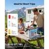 VEVOR 12 Volt Refrigerator, 19 QT/ 18L Car Fridge, Portable Electric Freezer Compressor with Handle, 12V/24V DC 100-240V AC, -4℉ to 68℉/ -20℃ to 20℃, for Truck Van RV SUV Boat Travel Camping