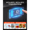 VEVOR 12 Volt Refrigerator, 42.3 QT/ 40L Car Fridge, Portable Ultra-Light EPP Freezer, APP Control Electric Compressor, 12V/24V DC, 14℉ to 50℉, for Truck Van RV SUV Boat Travel Camping