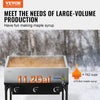 VEVOR Maple Syrup Evaporator Pan, 11.2 Gallon, 162 Cups of 8.8oz Maple Syrup, Flat Evaporator Pan with 1 Valve and 3 Heating Methods, 304 Stainless Steel Maple Syrup Pan for Home, Outdoor