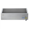 VEVOR Maple Syrup Evaporator Pan, 11.2 Gallon, 162 Cups of 8.8oz Maple Syrup, Flat Evaporator Pan with 1 Valve and 3 Heating Methods, 304 Stainless Steel Maple Syrup Pan for Home, Outdoor