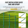 VEVOR Electric Fence Wire, 1000Ft 305M Portable Polywire, 1/4" Diameter 2 Copper Strands for Reliable Conductivity and Rust Resistance, Fencing Rope Line for Horse, Cattle, Livestock