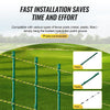VEVOR Electric Fence Wire, 3366Ft 1026M Portable Polywire, 1/8" Diameter 6 Stainless Steel Strands for Reliable Conductivity and UV, Rust Resistance, Fencing Rope Line for Horse, Cattle, Livestock