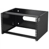 VEVOR 6U Wall Mount Network Rack, 14 in/355.6 mm Depth, 50 lbs/22.68 kg Max Weight Capacity Wall Mount Server Rack with Cage Nuts, 19"/482.6 mm for Shallow Server IT Equipment and Network Switches