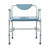 VEVOR Commode Chair, Bedside Commode with Drop-Down Arms and Detachable Backrest, 5-Level Adjustable Height, 7L Removable Bucket, Easy to Assemble, 1000LBS Capacity, Portable Toilet for Adults Seniors