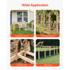 VEVOR Wooden Garden Stakes, 25 Pcs 36 x 0.5 x1.5 in Survey Grading Stakes, Garden Ground Stake with Sharp Point, Fir Wood Plant Support Stake, Sign Posts for Silt Fence Backyard Boundaries Baselines