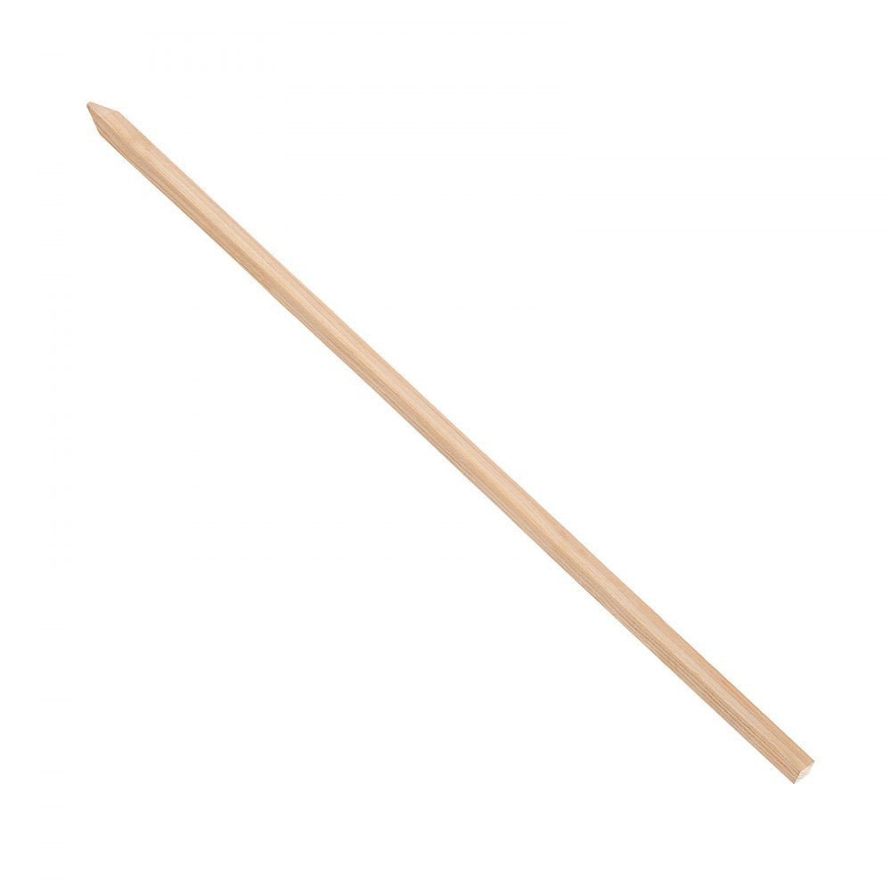 VEVOR Wooden Garden Stakes, 25 Pcs 48x0.75x0.75 in Survey Grading Stakes, Garden Ground Stake with Sharp Point, Fir Wood Plant Support Stake, Sign Posts for Silt Fence Backyard Boundaries Baselines