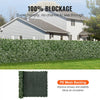 VEVOR Privacy Ivy Fence, 59 x 118in Artificial Green Wall Screen, Greenery Ivy Fence with Mesh Cloth Backing and Strengthened Joint, Faux Hedges Vine Leaf Decoration for Outdoor Garden, Yard, Balcony
