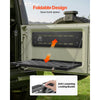 VEVOR Tailgate Table for 2021-2026 Ford Bronco 4 Door Hardtops (Exclude Bronco Sport), Foldable Molle Panel Drop Down Table, Rear Door Cargo Storage Rack Shelf Luggage Holder Carrier