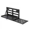 VEVOR Tailgate Table for Jeep Wrangler JL 2019 - Present , Carbon Steel Foldable Molle Panel Drop Down Table, Rear Door Cargo Storage Rack Shelf Luggage Holder Carrier Camping Accessories