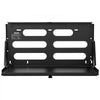 VEVOR Tailgate Table for Jeep Wrangler JL 2019 - Present , Carbon Steel Foldable Molle Panel Drop Down Table, Rear Door Cargo Storage Rack Shelf Luggage Holder Carrier Camping Accessories